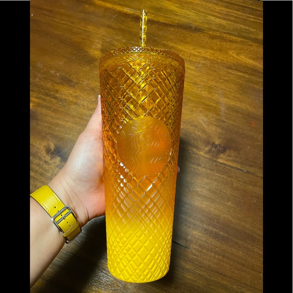 Starbucks tumbler mango jeweled